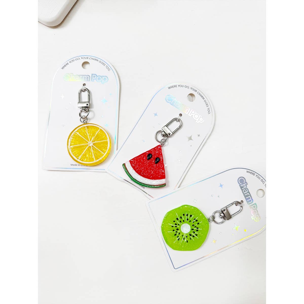 Fruit Key Charms