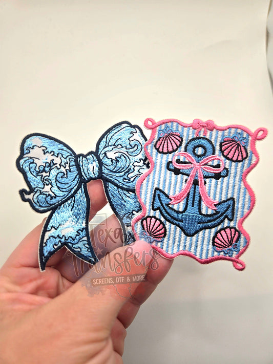 Coquette Anchor Iron-On PATCH