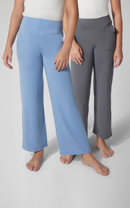 Girls Nudetech Wide Leg Everyday Pant
