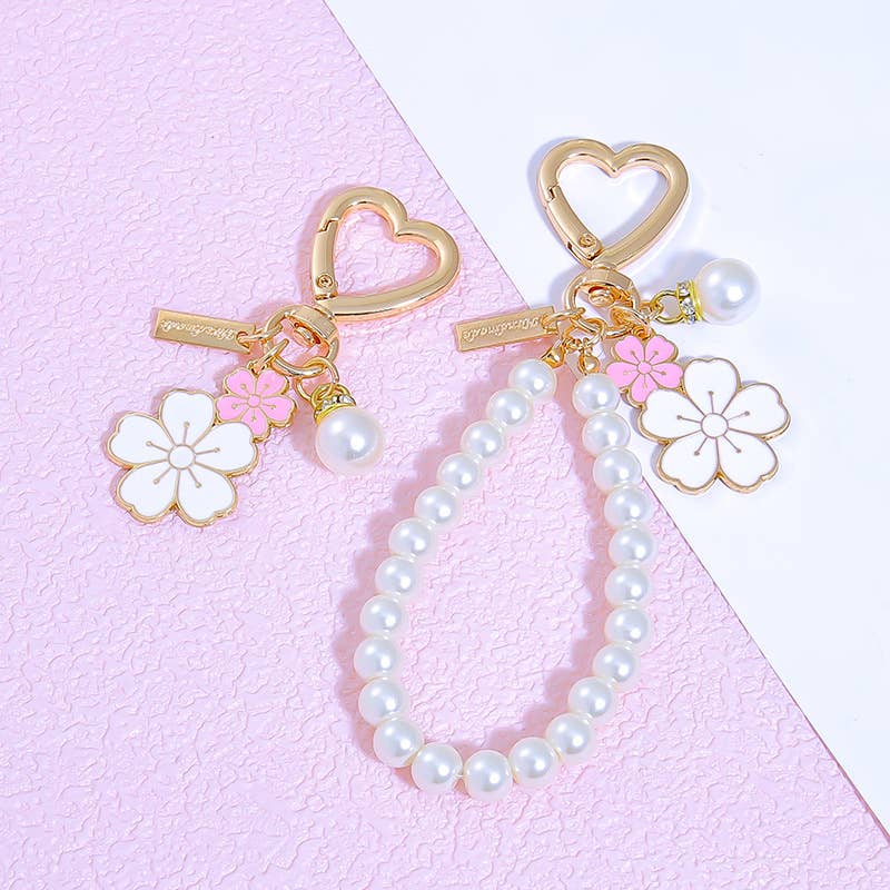 Cherry Blossom Keychain