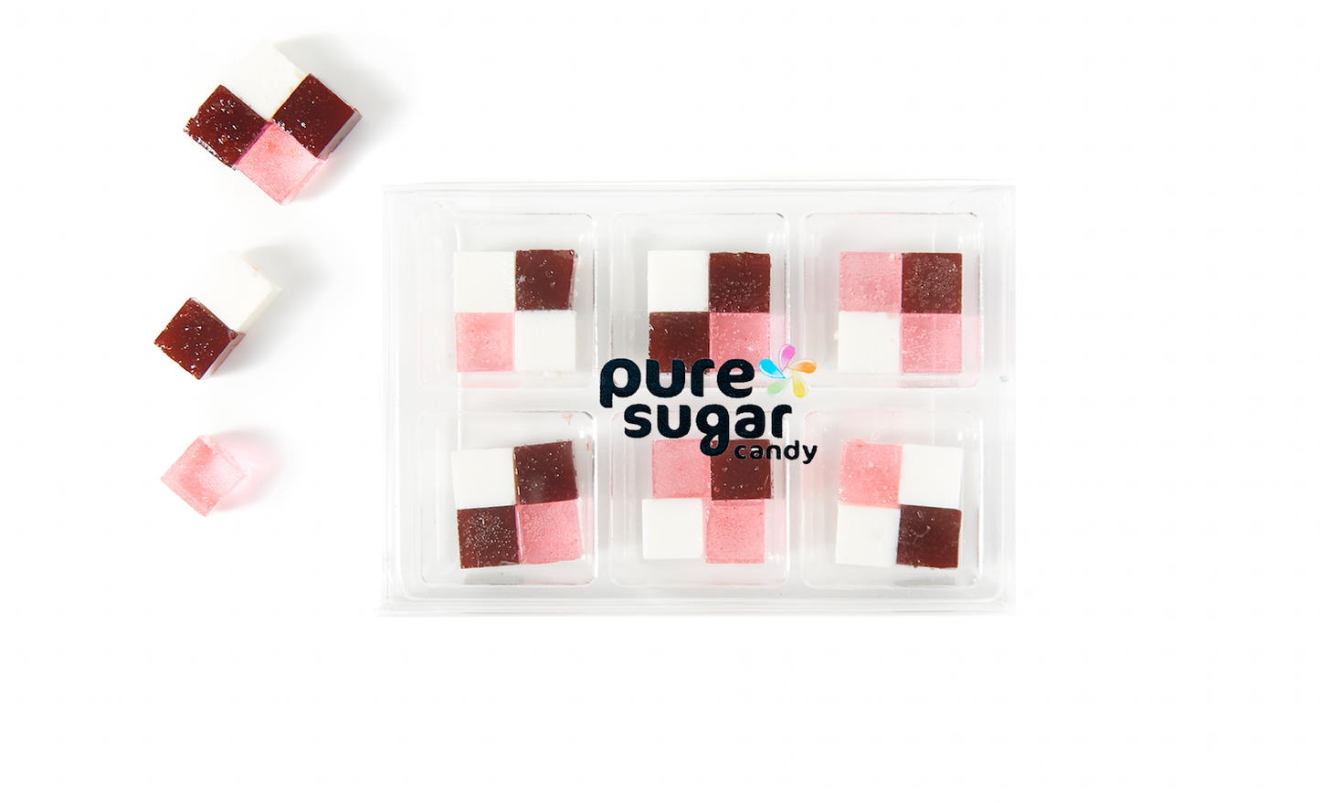 Neapolitan - Hard Candy Cubes