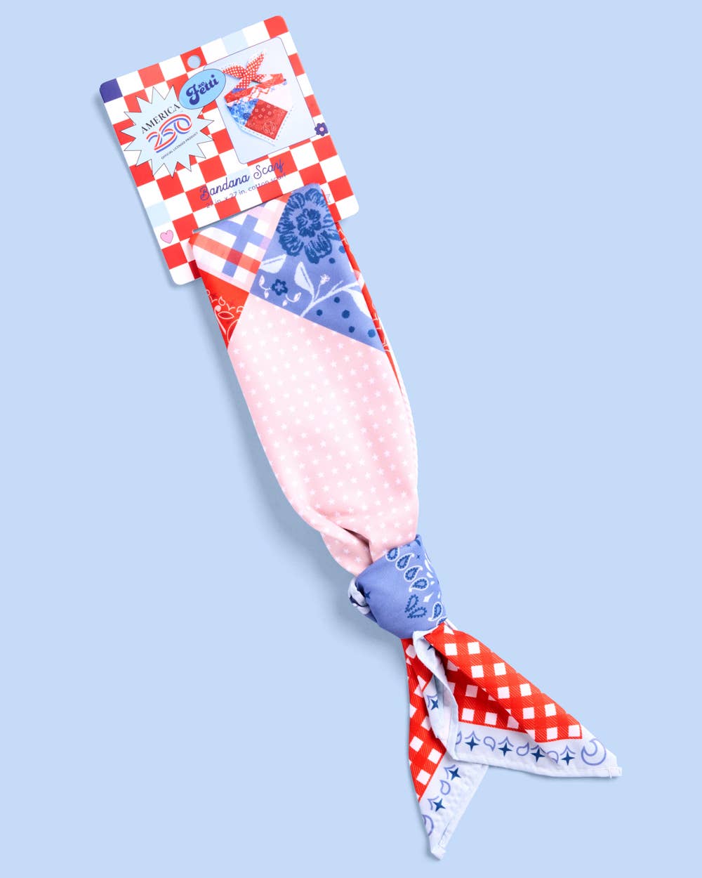 America Patchwork Headscarf