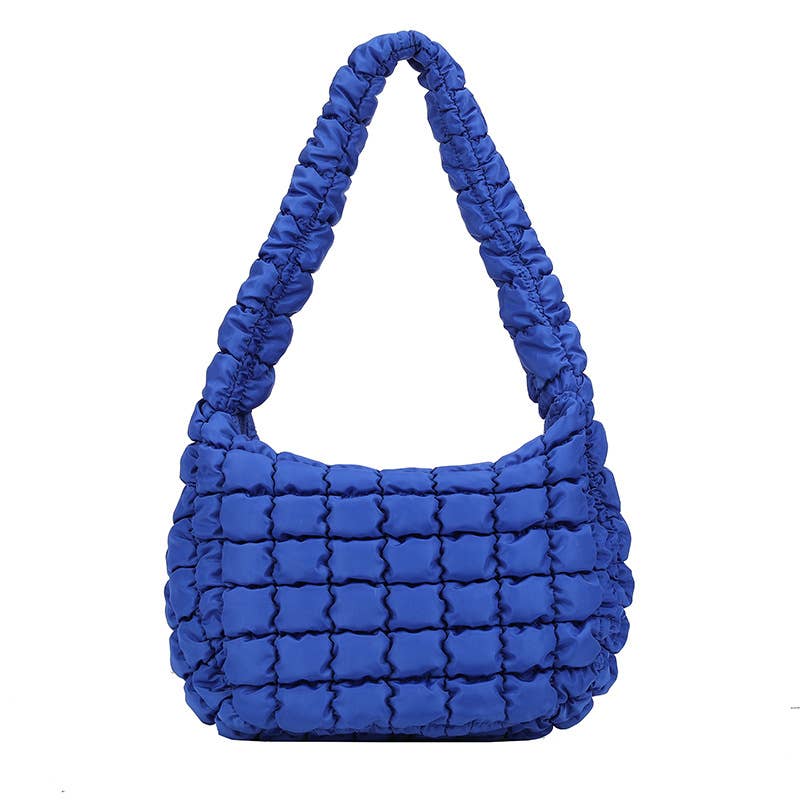 Puff pleated bubble bag