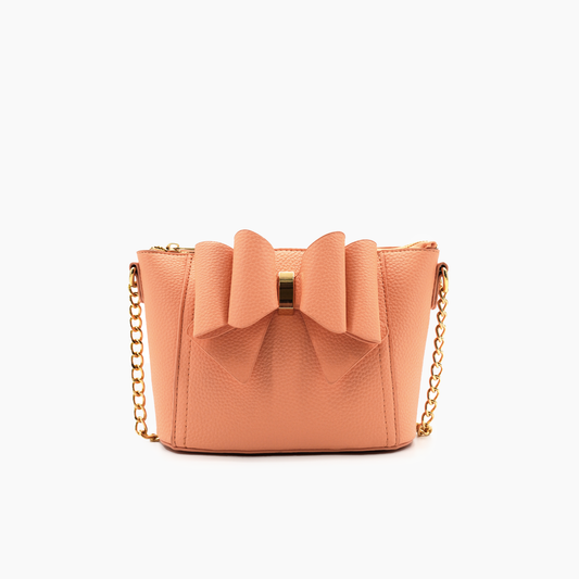 Seren Bowtie Crossbody Bag Elegant Shoulder Purse with Strap