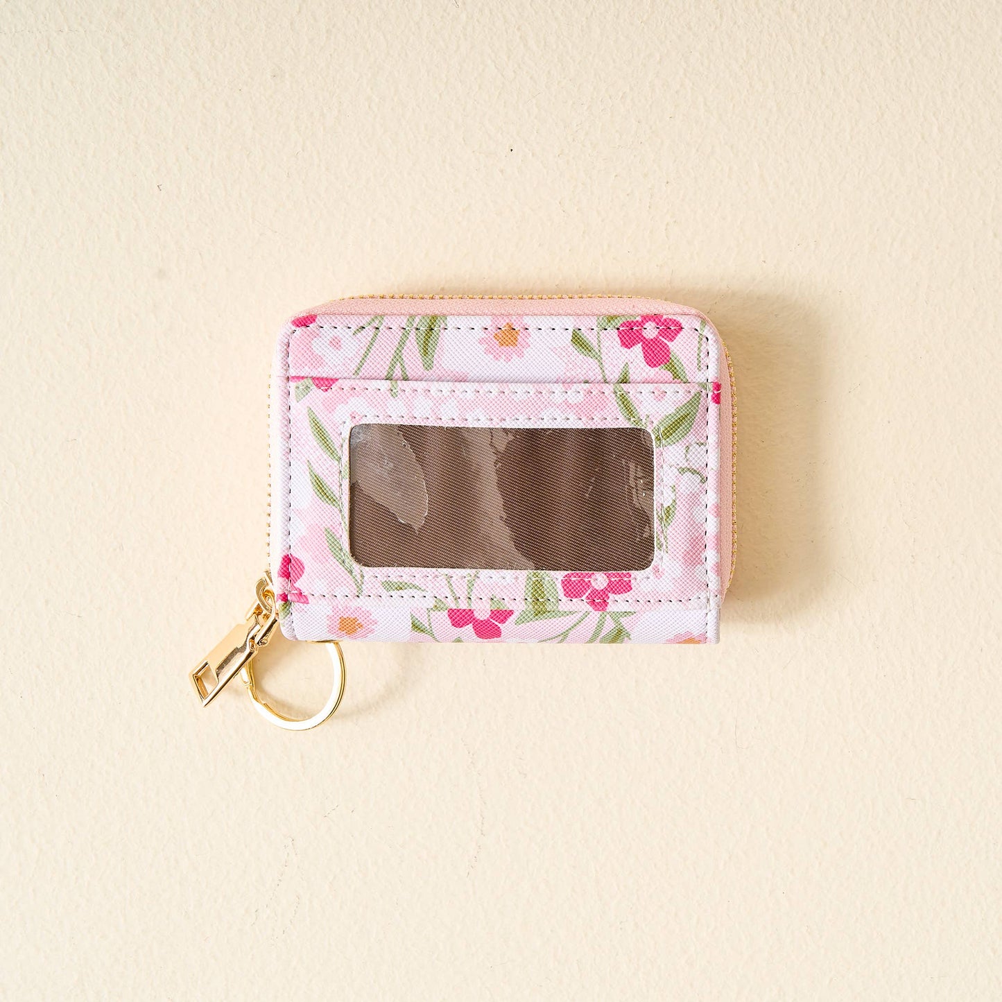 Zip Around Wallet-Floral Haven Pink