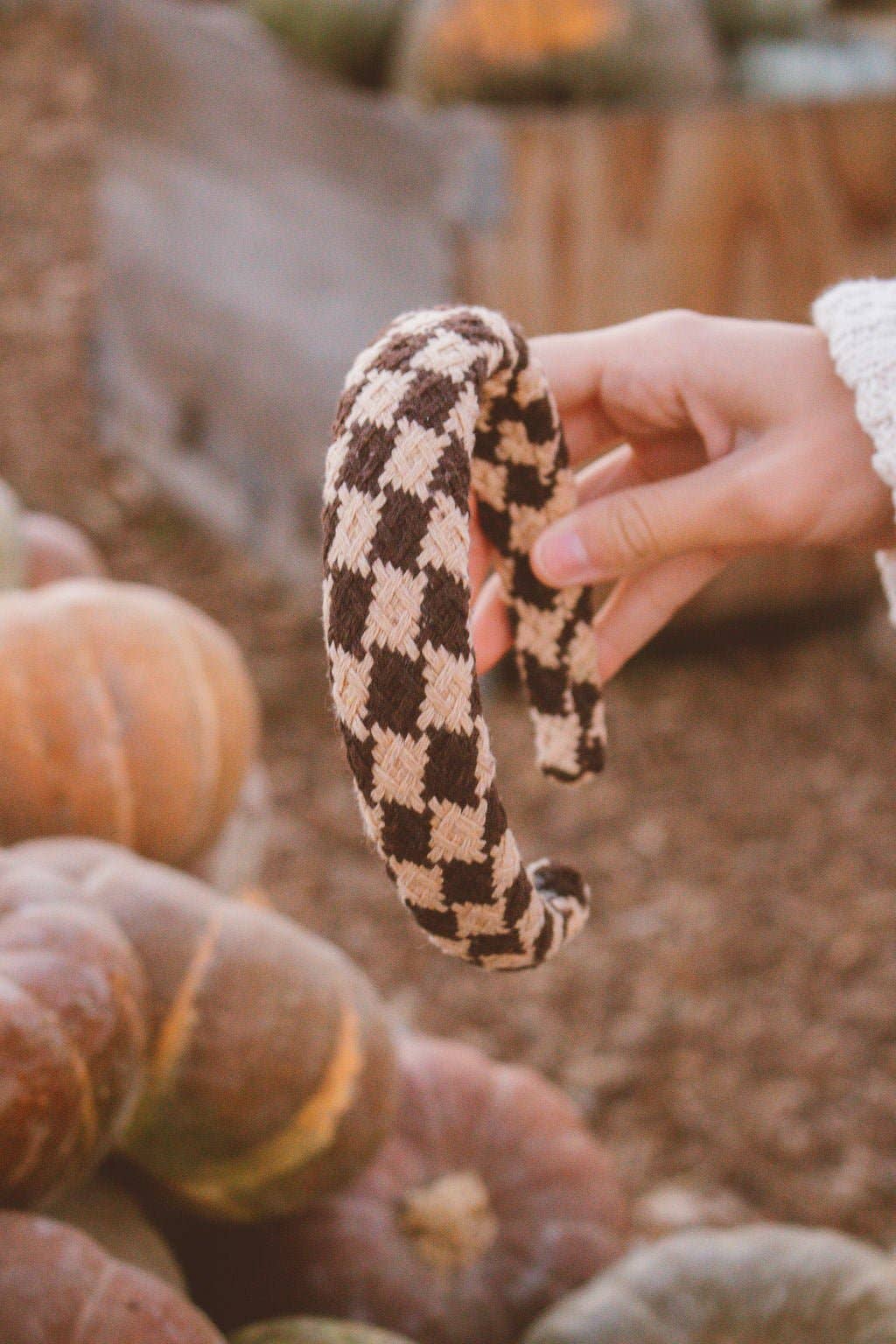 Autumn Quilt Hard Headband