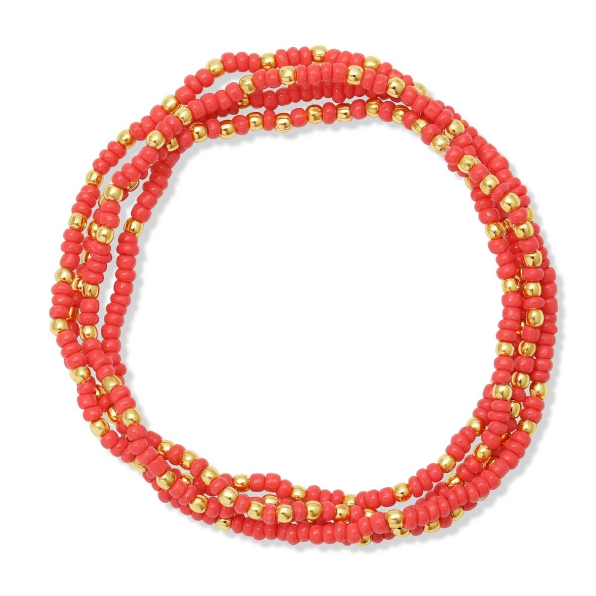 Solid Seed Bead Bracelets