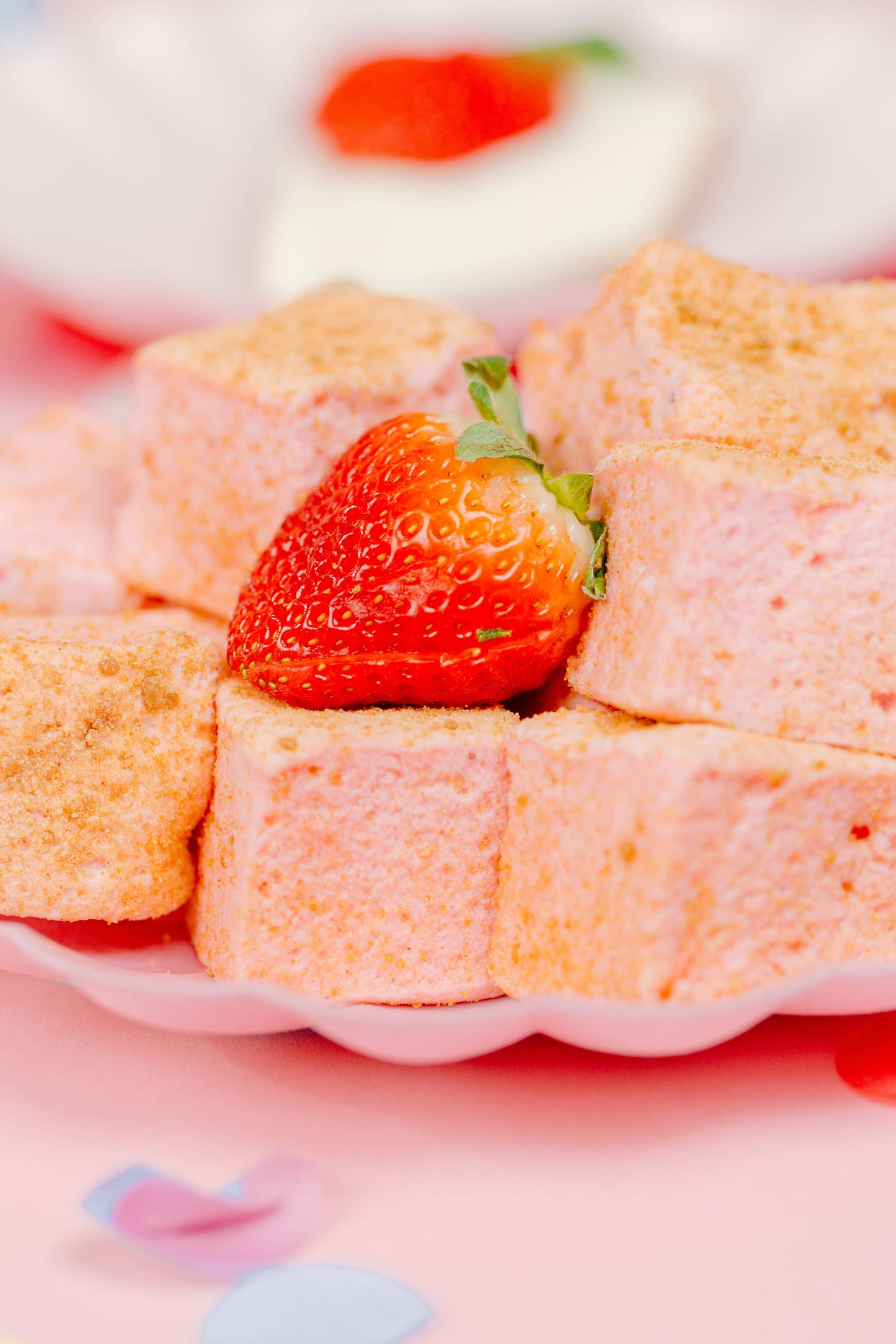 Strawberry Cheesecake Marshmallows