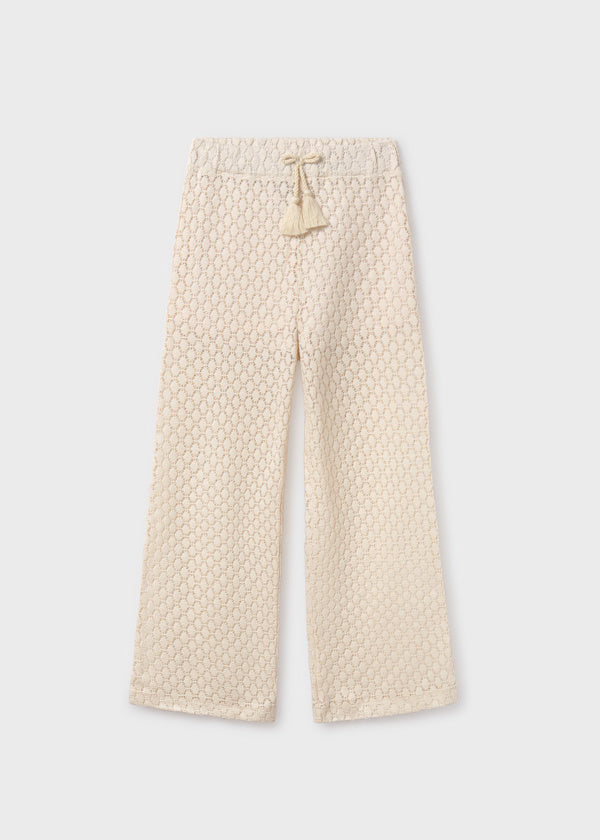 Girl Eyelet Pants