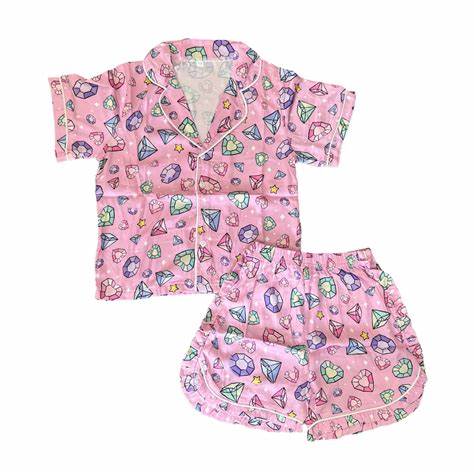 Jewel Print Loungewear Set