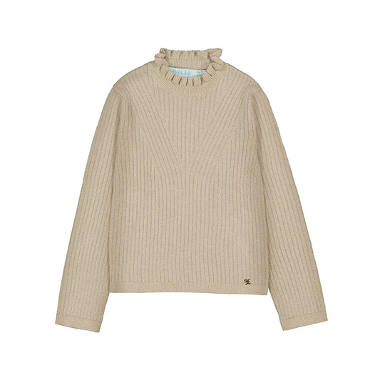 Oat Shimmer Turtleneck