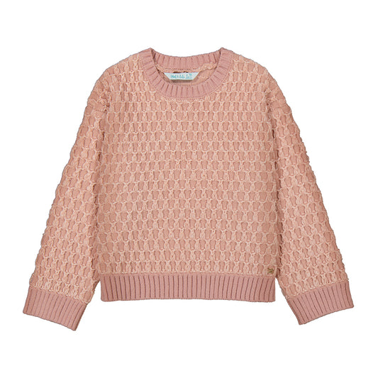 Petal Jacquard jersey