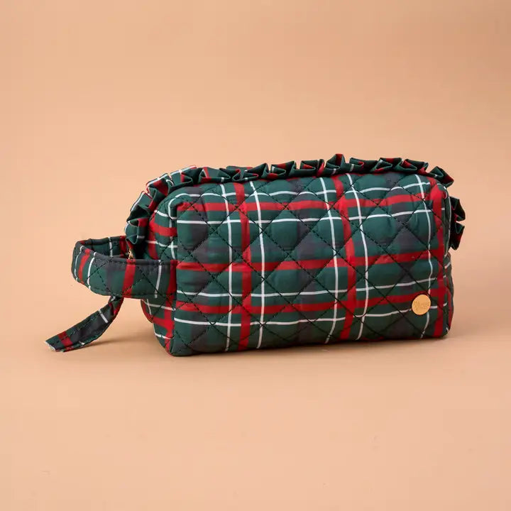 Essential Quilted Cosmetic Pouch