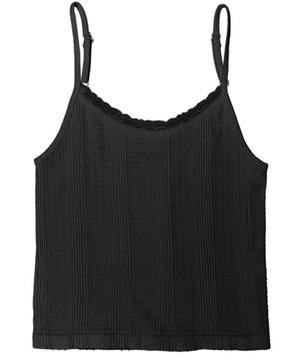 Seamless Tank Lace Trim
