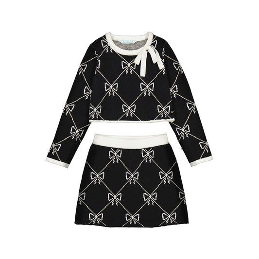 Tricot skirt set