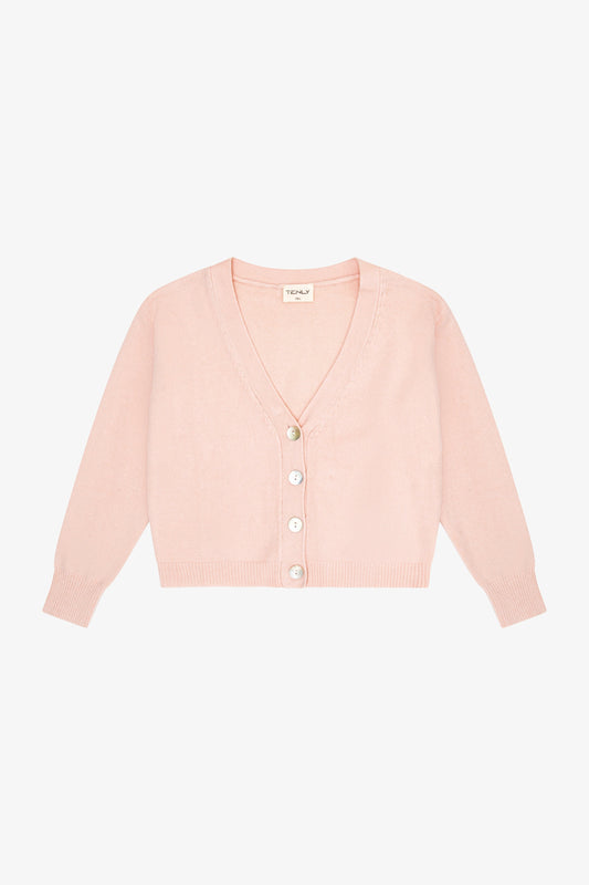 V Neck Button Down Cardigan