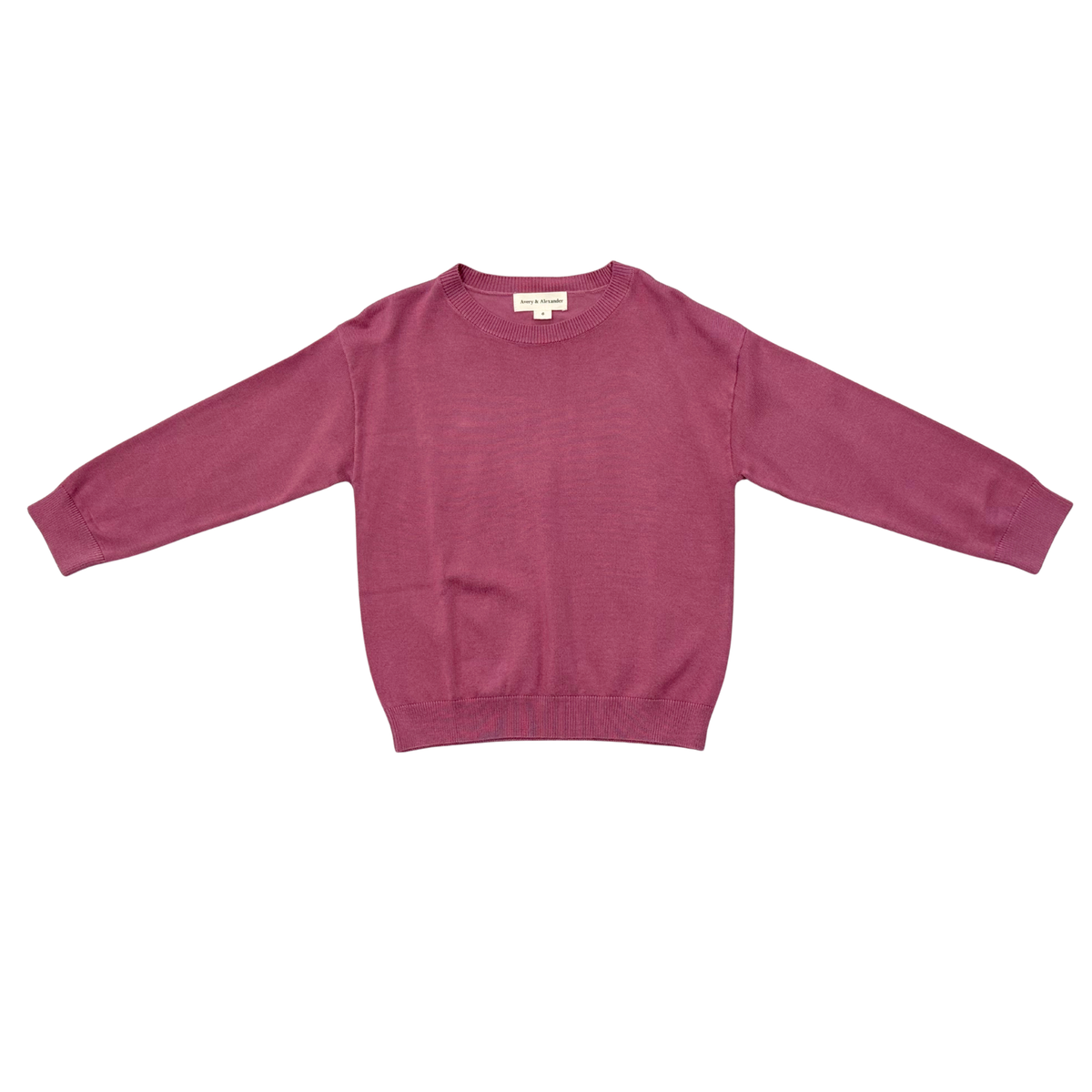GIRL'S CREW NECK SWEATER
